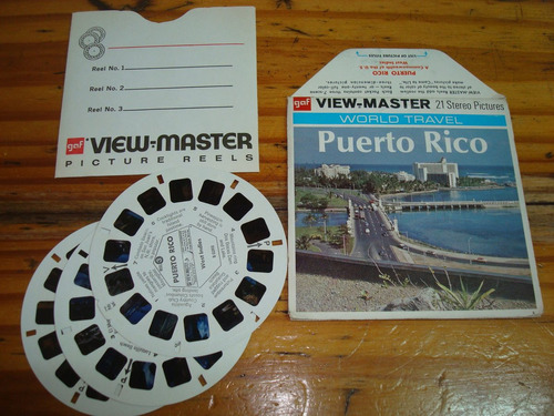 Pelicula View Master San Juan De Puerto Rico 3 Discos