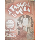 Partitura Tango De La Mula Francisco Canaro Ivo Pelay Humor