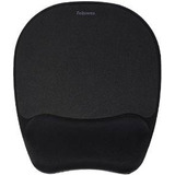 Fellowes Memory Foam Mouse Pad / Resto De Muñeca, Negro (917