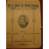 Partitura En El Baile De Misia Pancha Ranchera Dima Ferreyra