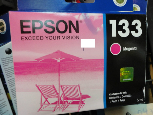 Cartucho Epson  133 Magenta T133320 T25 Tx125 Tx133 Tx135