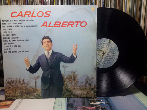 Lp Carlos Alberto - Toca Disco Vinil Aquece Me Esta Noite Ag