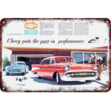 Poster Carteles Antiguos 60x40cm Chevrolet Chevy Au-130