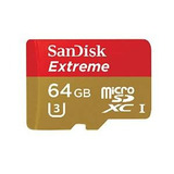 Sandisk Extreme 64gb Microsdxc Uhs-1 Card Con Adaptador (sds