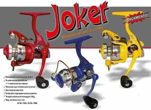 3 Micro Molinete Maruri Joker  O Melhor Da Categoria