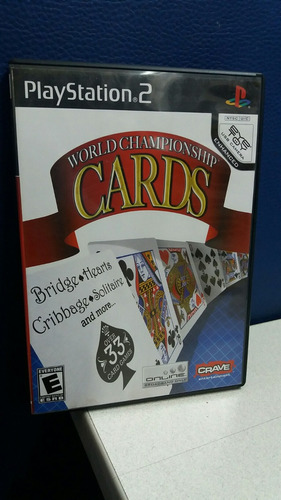 Juego De Cartas Para Playstation 2,original, Ntsc /u/c