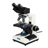 Omax Led 40x-2000x Digital Binocular Microscopio Biológico C
