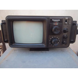 Televisão Portátil Panasonic Tr-707 Preto/branco