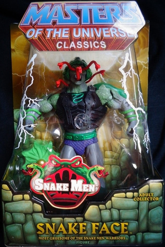 Masters Universe Classics He Man Shera Motu Motuc Snake Face