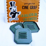 Repuesto Cine Graf: Tapa Del Proyector - Original, De Los´60