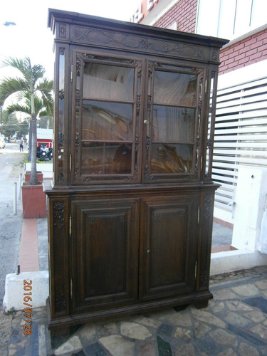 Bifet Antiguo En Madera Roble 1800