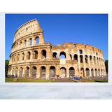 Adesivo De Parede Viagem Cidade Roma País Itália Coliseu