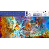 Lienzo Canvas Arte Nebulosa Carina Telescopio Hubble 50x90