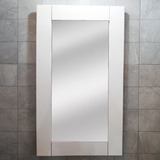 Espejo Marco Madera Blanco 40x70 Baño Habitacion Env Gratis