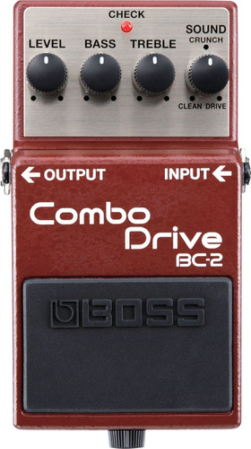 Boss Bc2 Pedal Combo Drive Overdrive British Bc 2