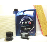 Kit 4 Filtros + Aceite Elf 700 Semi Renault Clio 1.2 16v D4f