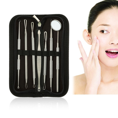 Extractor De Acne Espinillas Barritos Y Puntos Negros 7 Vip