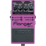 Boss Bf-3 Flanger Pedal Para Guitarra Bajo Estéreo Bf3 Bf 3