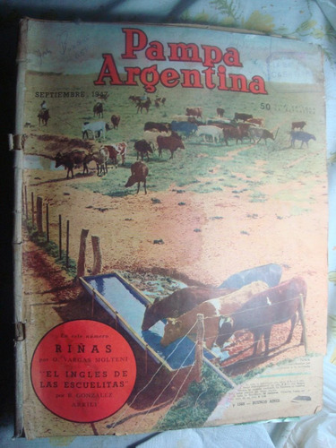 Revista Pampa Argentina 241 9/47 Riñas V Molteni La Langost