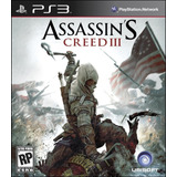 Ps3 - Assassins Creed Ill - Juego Físico Original 