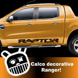 Calco Ploteo Side Ford Ranger Raptor Me Calcomania Vinilo 