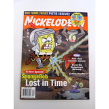 Revista Nickelodeon Usa Ingles Bob Esponja Anteojos 3d Boedo