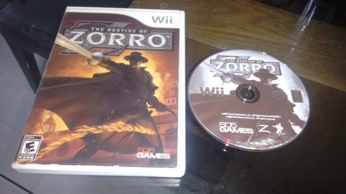 Destiny Of Zorro Para Nintendo Wii,excelente Titulo