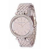 Reloj Michael Kors Para Mujer Mk3404  De Tono De Plata 