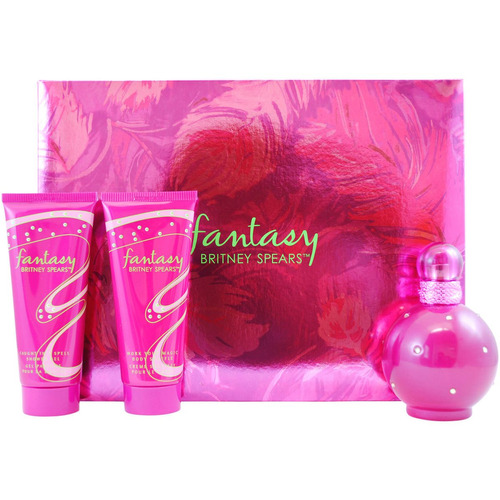 Britney Spears Fantasy Set De Regalo Para Las Mujeres 3 Pc