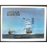 Antigua & Barbuda, Barcos Bloque Sin Dentar 1984 Mint L5637