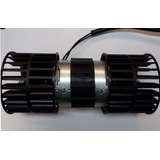 Motor De Calefactor Universal Doble Eje Con Turbina 12v