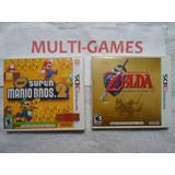 New Super Mario Bros 2 + Zelda Ocarina Para Nintendo 3ds.