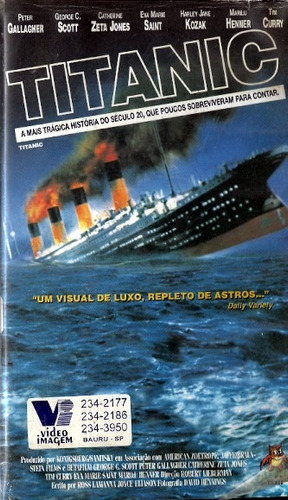 Vhs - Titanic - Catherine Zeta-jones