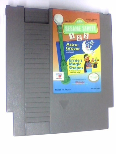 Sesame Street 1-2-3 - Nintendo Nes Original