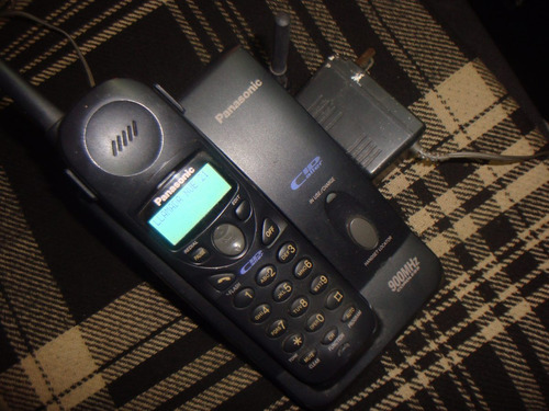Telefono Inalambrico Panasonic Mod.kx-tc1486b Con Ident.