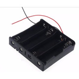 Suporte Para 4 Pilhas Aa Arduino Carro