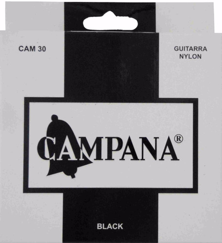 Encordado Campana Black Para Guitarra Criolla Cam30 Nuevo!!