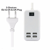 Carregador Fonte 15w 4 Entradas Usb