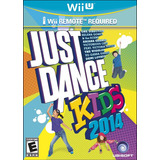 Jogo Just Dance Kids 2014 Nintendo Wii U Mídia Física Game