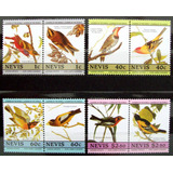 Nevis, Serie Completa 8 Sellos Aves 1985 Mint L5983