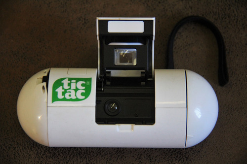 Maquina Fotografica Tic Tac - Fabric Mgb Indl Co - Anos 80