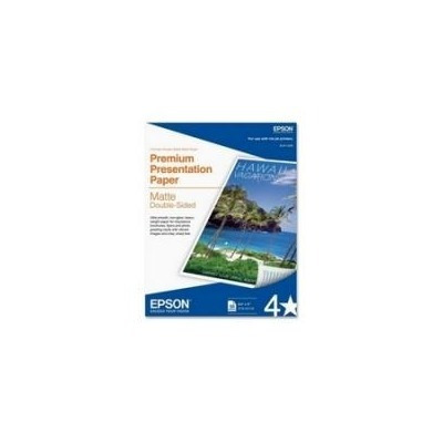 Epson - Papel Double Sided Matte 50 Hojas Tam. Carta 8.5 X 1