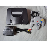 Nintendo 64  + 1 Controle + 007 Original.