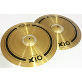 Chimbal Orion X10 Hihats 15¨ Mastersound Em Bronze B10