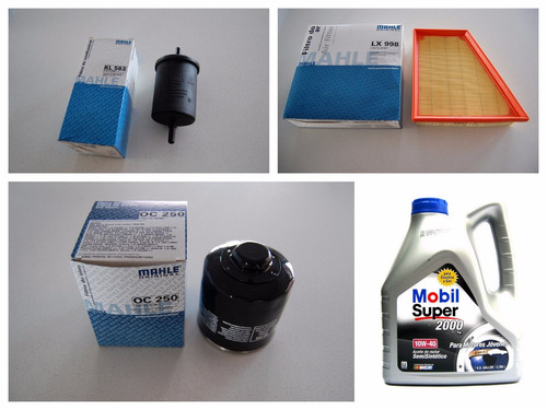 Service Vw Fox Incluye Aceite Mobil Y 3 Filtros + Escaneo