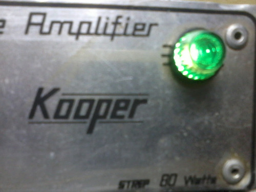 Antigo Amplificador Kooper  Automotivo Anos 60