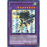 Elemental Hero Héroe Elemental Great Tornado U. Raro Yugioh
