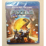 Pixels Blu Ray 2d + 3d (lacrado) Adam Sandler