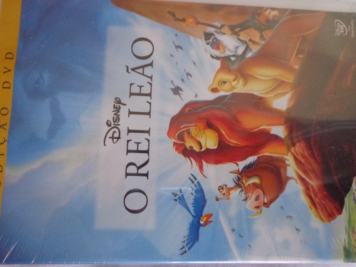 Dvd Disney O Rei Leão Lacrado Original Dvd $30 -  Lote