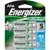 Baterías Energizer Power Plus Nimh Aa Recargables 8-count (2